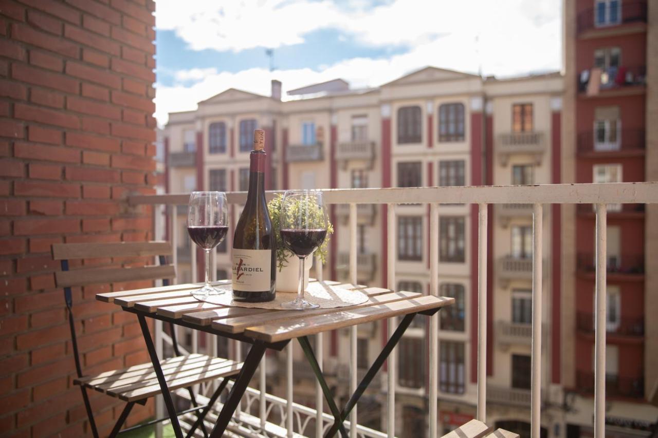 Apartamento Logrono Plaza Ayuntamiento Esterno foto